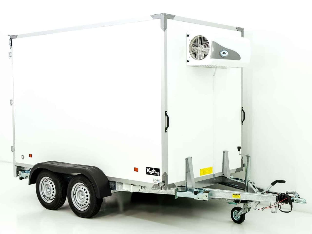 Variant koeltrailer 158×295 cm Hoogte: 190 cm 2,5t - Nieuw