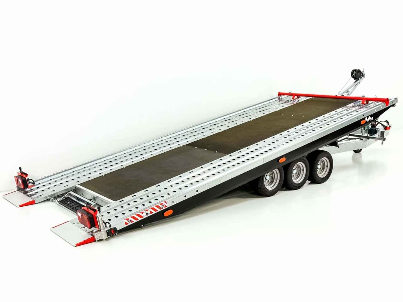 Vezeko Autotrailer Race Master 209x550cm Tridem 3,5t|LB|Hout-Nieuw
