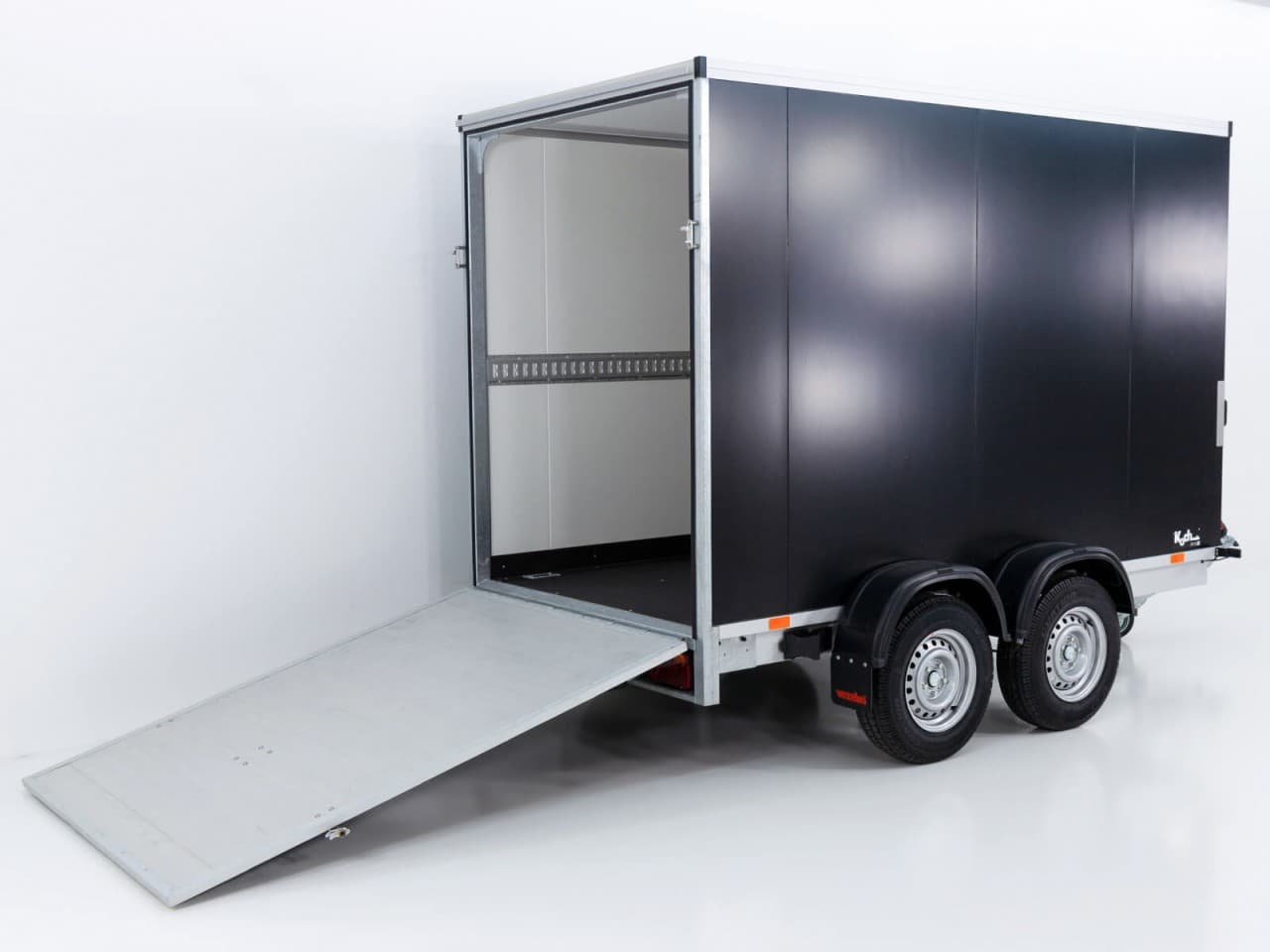 Vezeko bagageaanhanger 184x305cm Hoogte: 205cm 2,7t|Ramp|Zwart-Nieuw