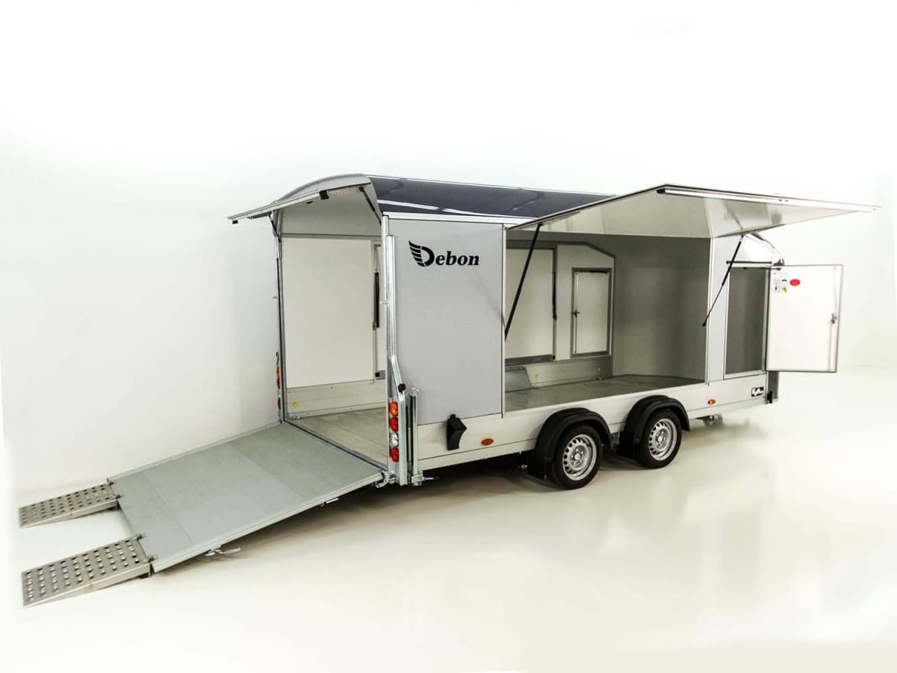 Debon bagageaanhanger Roadster C1000 200x500x200cm 3.5t grijs-nieuw