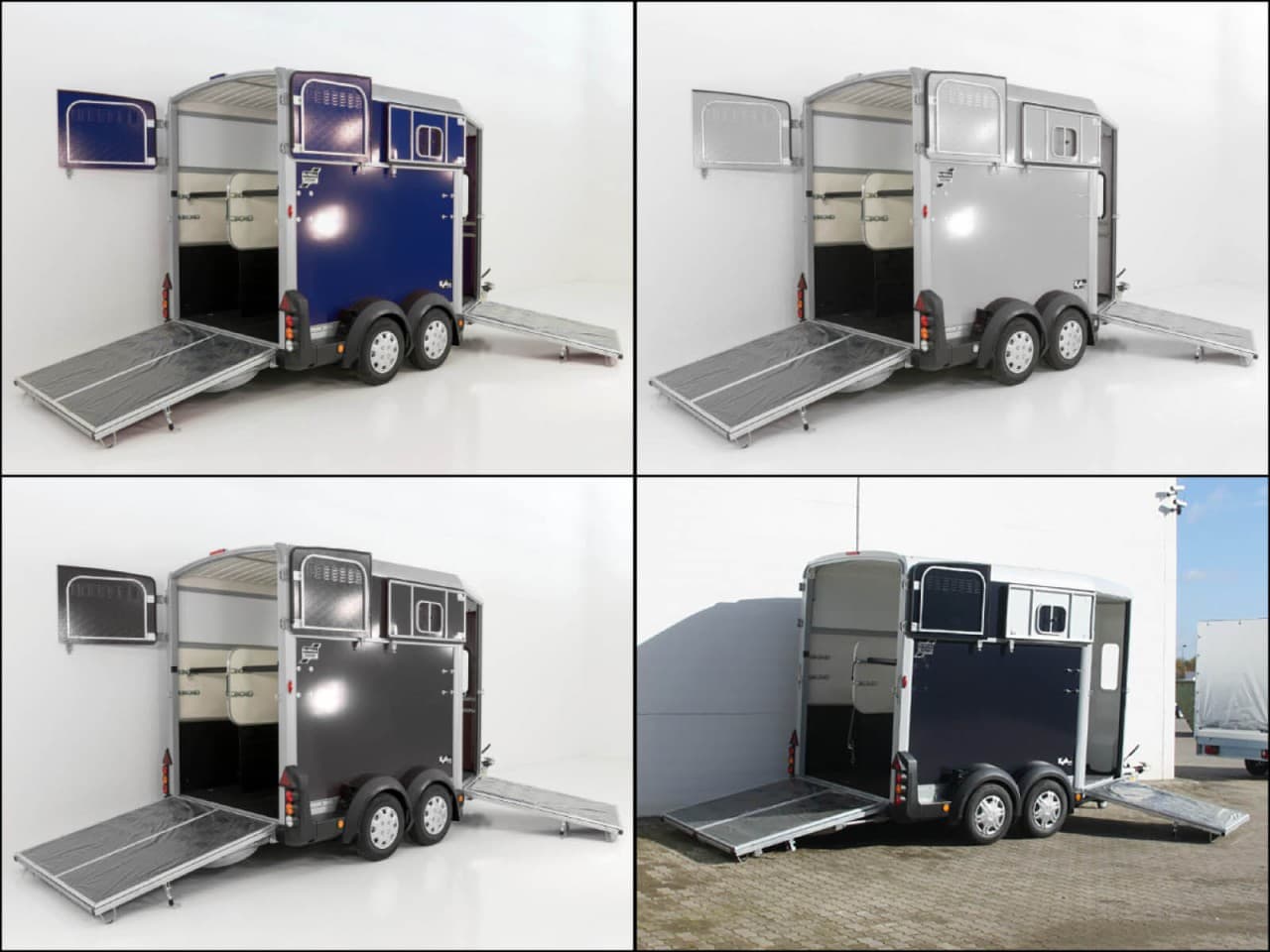 Ifor Williams HB511 paardentrailer | Achterklep/deurcombinatie - Nieuw