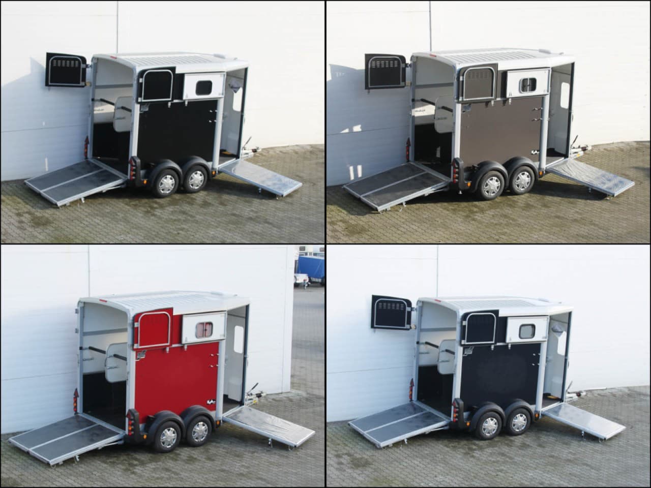 Ifor Williams HB506 paardentrailer | Uitgang aan de voorzijde | Kleppencombinatie - Nieuw