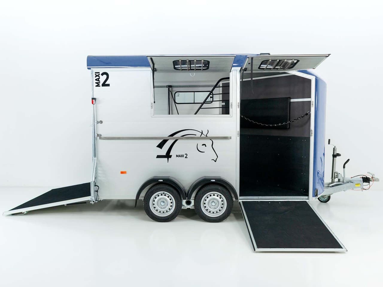 Cheval Liberte Paardentrailer MAXI 2 | Blauw - Nieuw