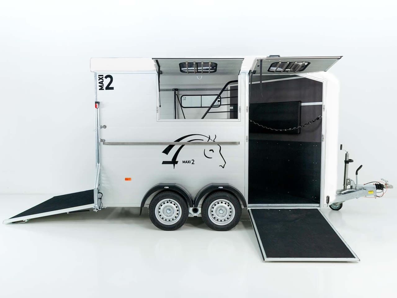 Cheval Liberte Paardentrailer MAXI 2 | Wit - Nieuw