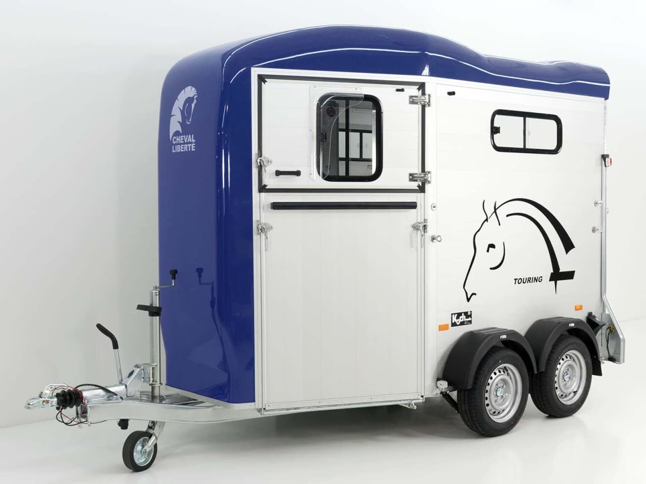 Cheval Liberte paardentrailer voor toertochten | Zadelkamer | Vooruitgang | Blauw - Nieuw