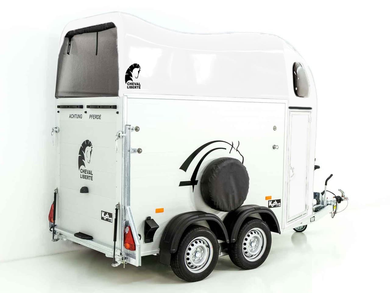 Cheval Liberte paardentrailer GOLD One 1,5 paard | Pullman chassis | wit - Nieuw