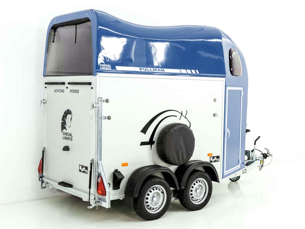 Cheval Liberte paardentrailer GOLD One 1,5 paard | Pullman chassis | blauw - Nieuw