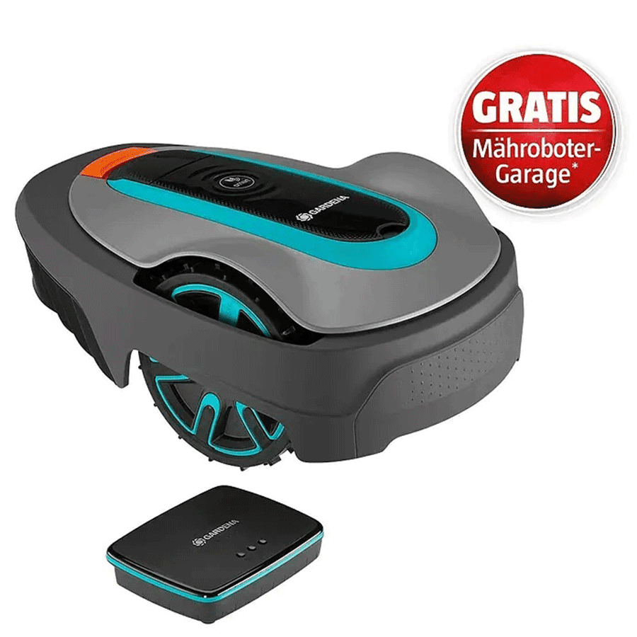 Gardena robotmaaier set Smart Sileno City Set 600 Lona 600 m maaibreedte 16 cm nieuw