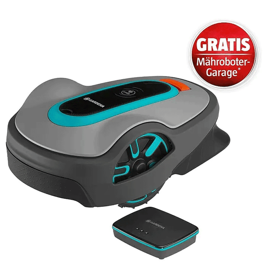 Gardena robotmaaier Smart Sileno Life Set 1500, maaibreedte 1500 m, 22 cm, nieuw