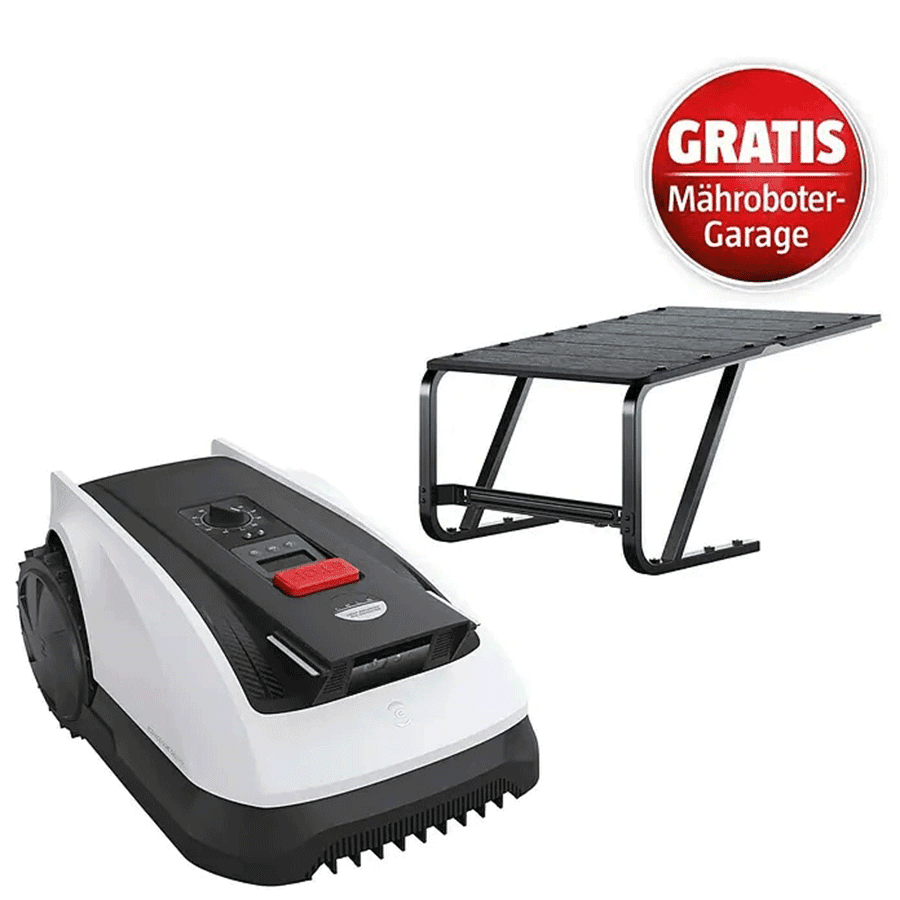 Ecovacs Maher robotstofzuiger set O800 RTK incl. garage 800 m navigatie RTK nieuw