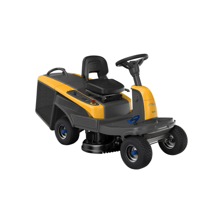 Stiga Swift 372e accumaaier inclusief 3 x 5 Ah lader, verwisselbaar accusysteem, nieuw