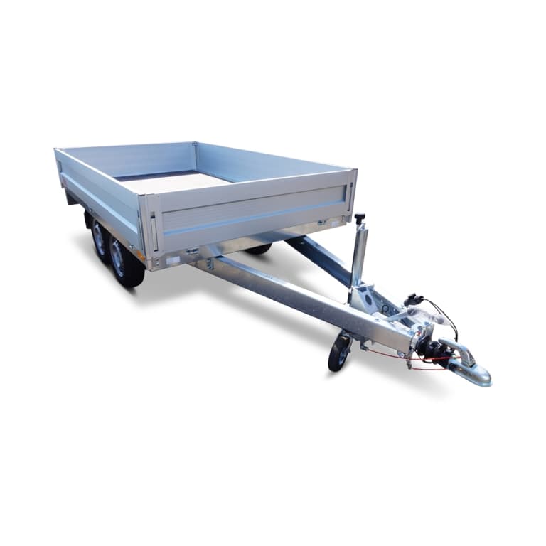 Autotransporter, vlakke laadbak HL 2616-20, 2000 kg, laadruimte 2,65 x 1,65 m - NIEUWE configuratie