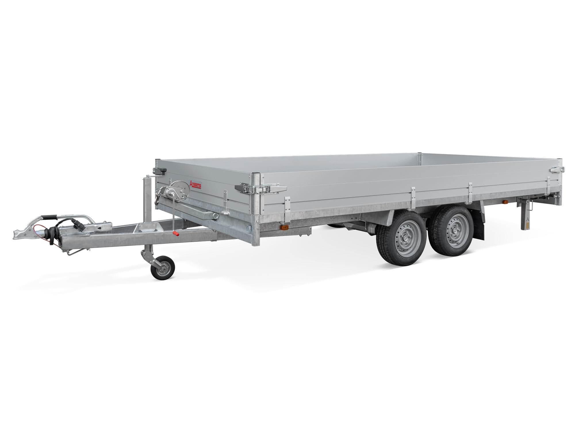 Anssems hooglader voertuigtransporter Alu ASX 3000 kg, laadruimte 3,25 x 1,78 m