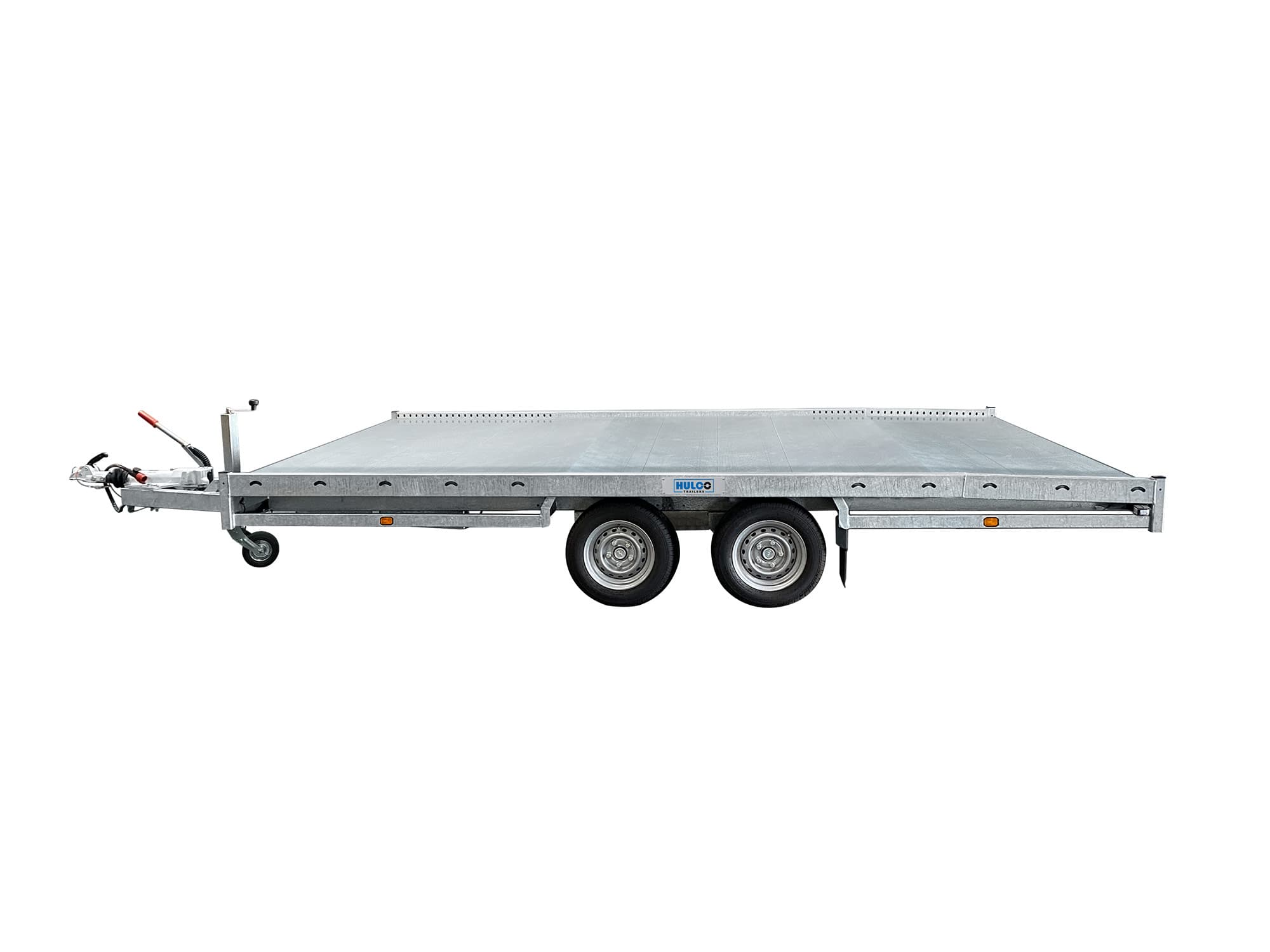 Anssems autotransporter CARAX-2 met een laadvermogen van 3500 kg en een laadoppervlak van 4,40 x 2,07 m.