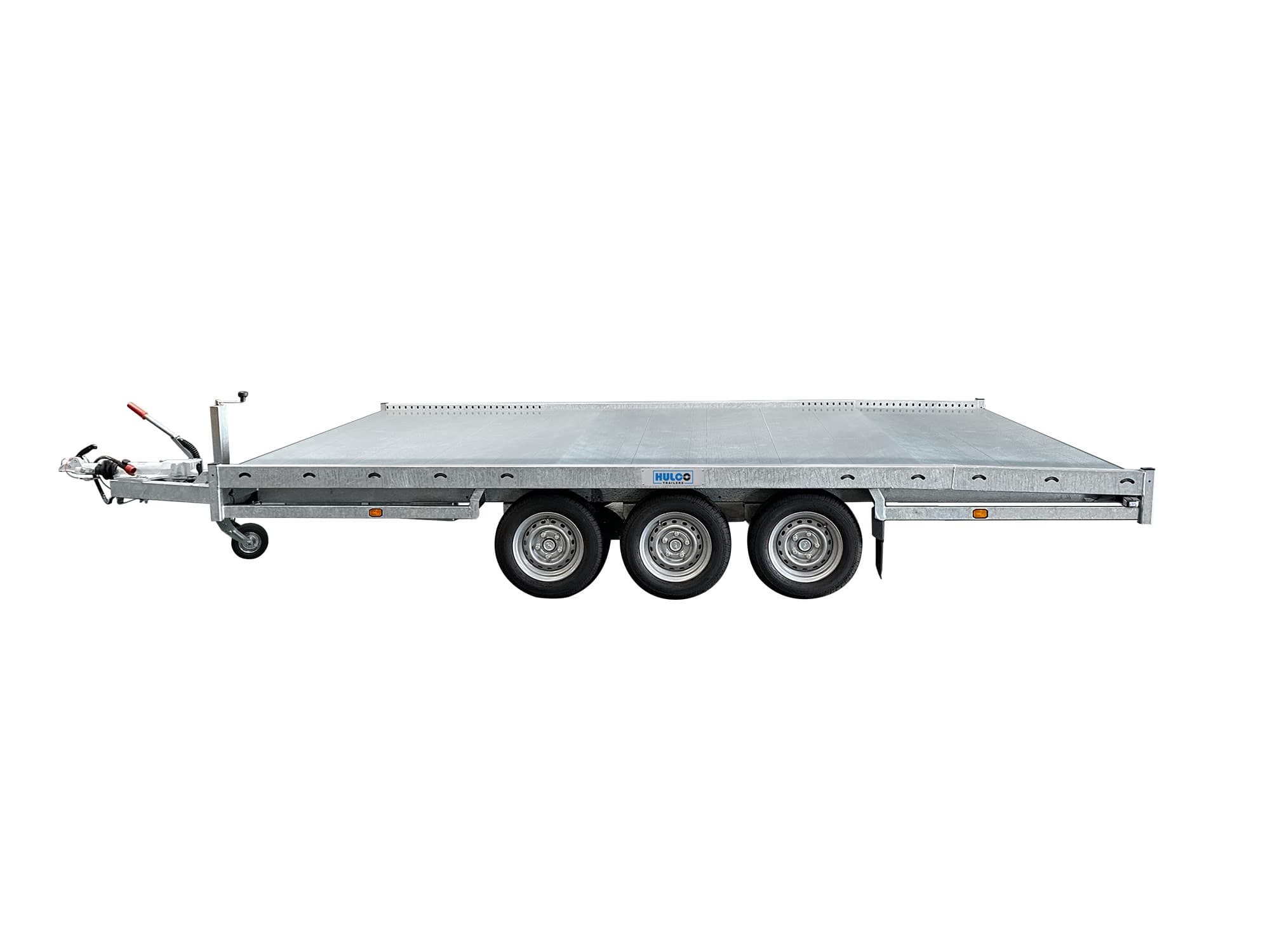 Anssems autotransporter CARAX-3 met een laadvermogen van 3500 kg en een laadoppervlak van 4,40 x 2,07 m.