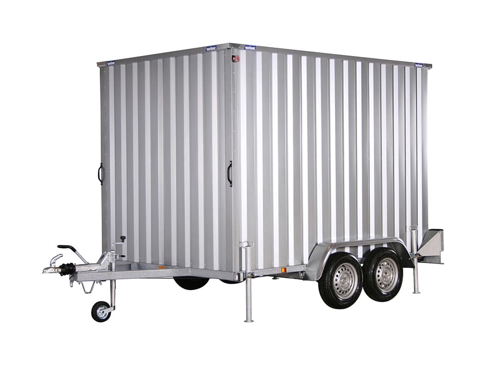Variant 2000 MC XL autotransporter, bouwcontainer, gesloten trailer, 2000 kg