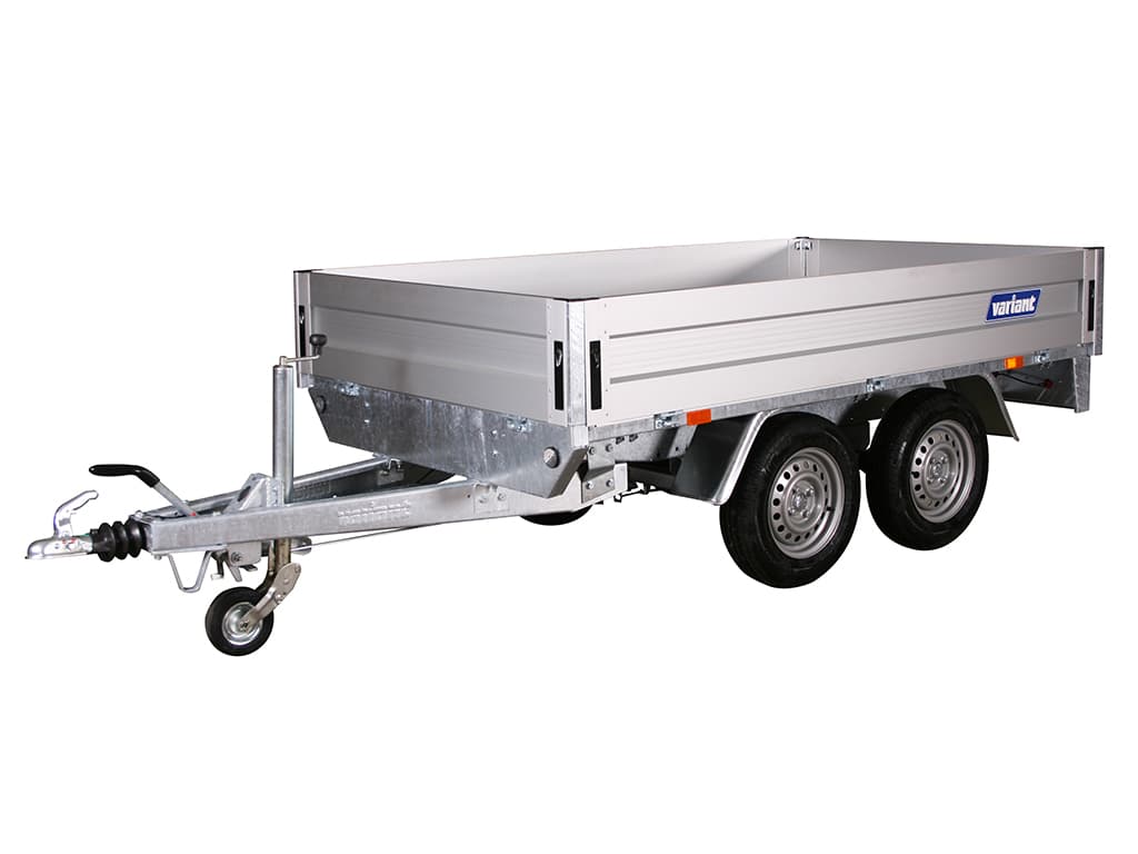 Variant autotransporter, vlakke laadbak 20P215, 2000 kg, laadruimte 2,54 x 1,44 m - configuratie