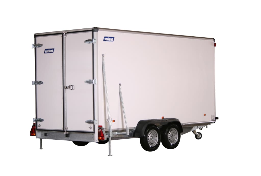 Variant autotransporter, gesloten trailer met draaideuren, 2700 kg, laadruimte 4,13 x 1,85 m, binnenhoogte 2,07 m, 2705 CVB42