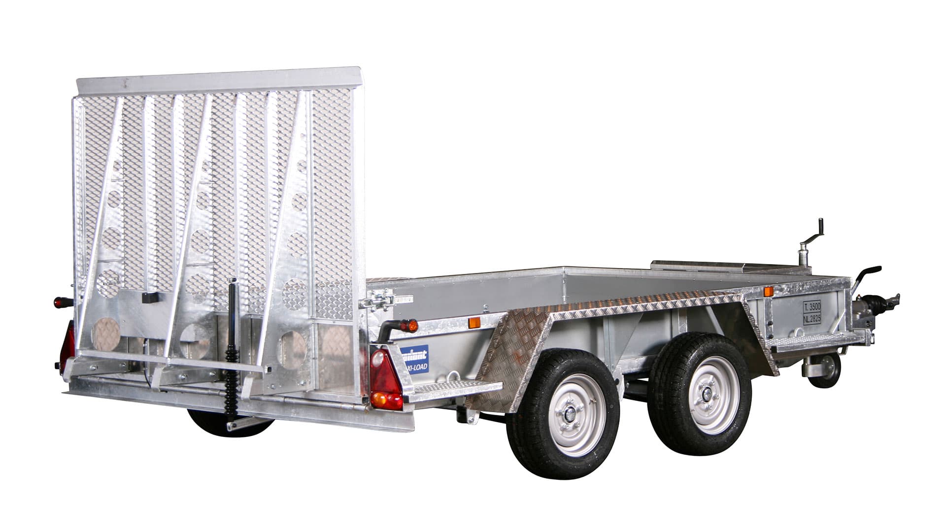 Variant autotransporter, machinetransporter / minigraafmachineaanhanger 3518 M3, 3500 kg, laadruimte 3,00 x 1,80 m