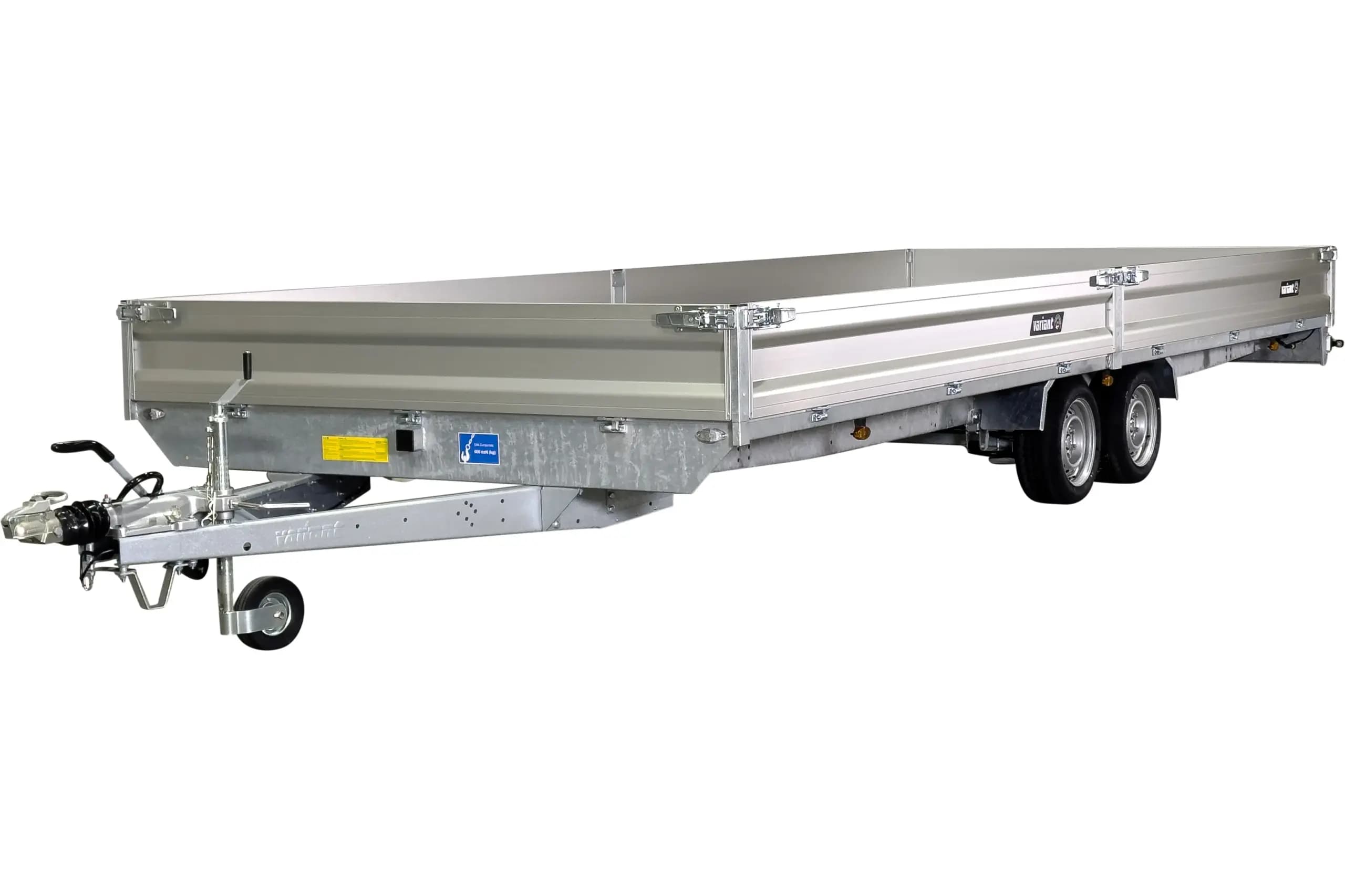 Variant autotransporter, hooglader 3525 X6, 3500 kg, laadruimte 6,15 x 2,45 m met parabolische ophanging