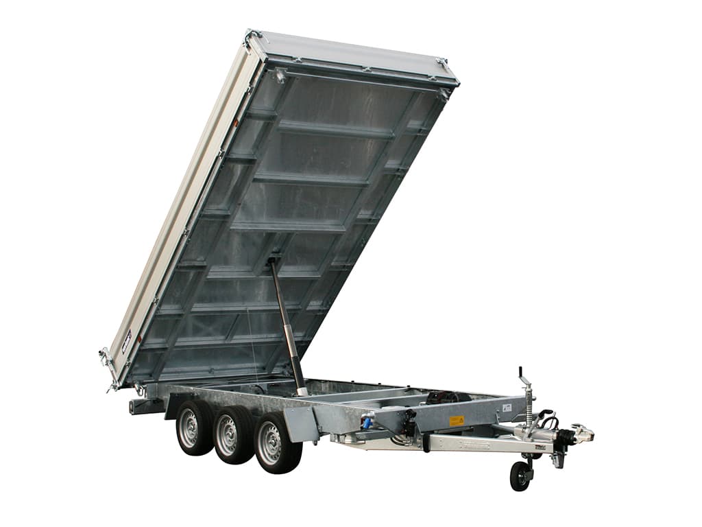 Variant autotransporter met 3-weg kipper 3321 TB, 3500 kg, laadruimte 4,14 x 2,10 m - elektrische pomp
