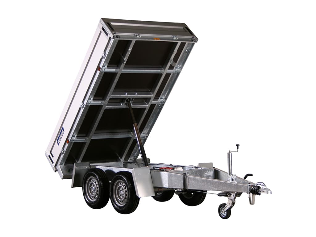 Variant autotransportaanhanger, achterkipper, 2000 kg, laadruimte ca. 2,55 x 1,45 m - elektrische pomp 2015 T2