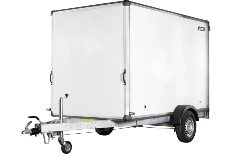 Variant autotransporter, gesloten trailer 1317 C3 met draaideuren, 1350 kg, laadruimte 3,02 x 1,68 m, binnenhoogte 1,88 m