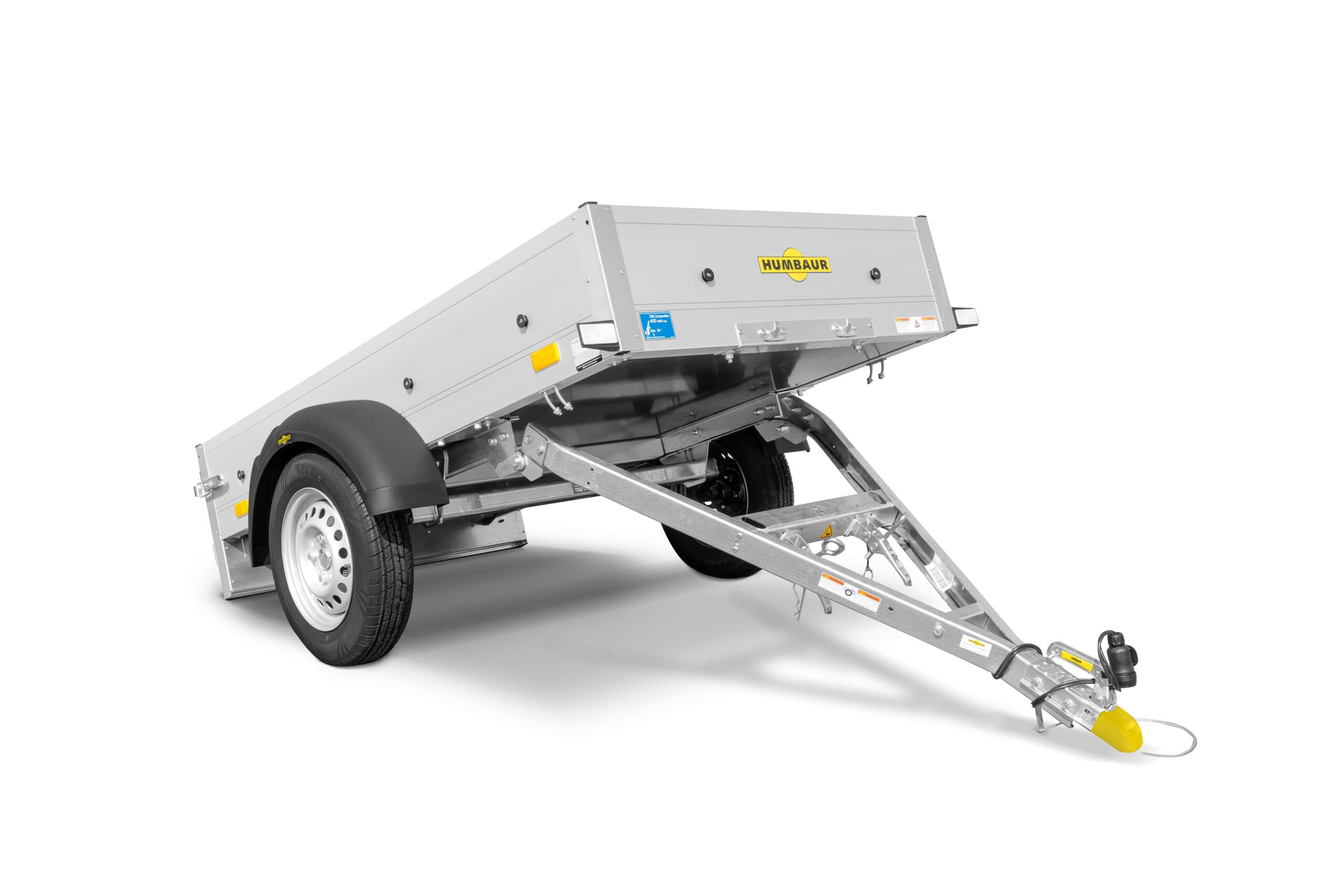 Humbaur Startrailer H 752010 DK 750 kg ongeremd laadvermogen 2,05 x 1,09 m dissel inklapbaar