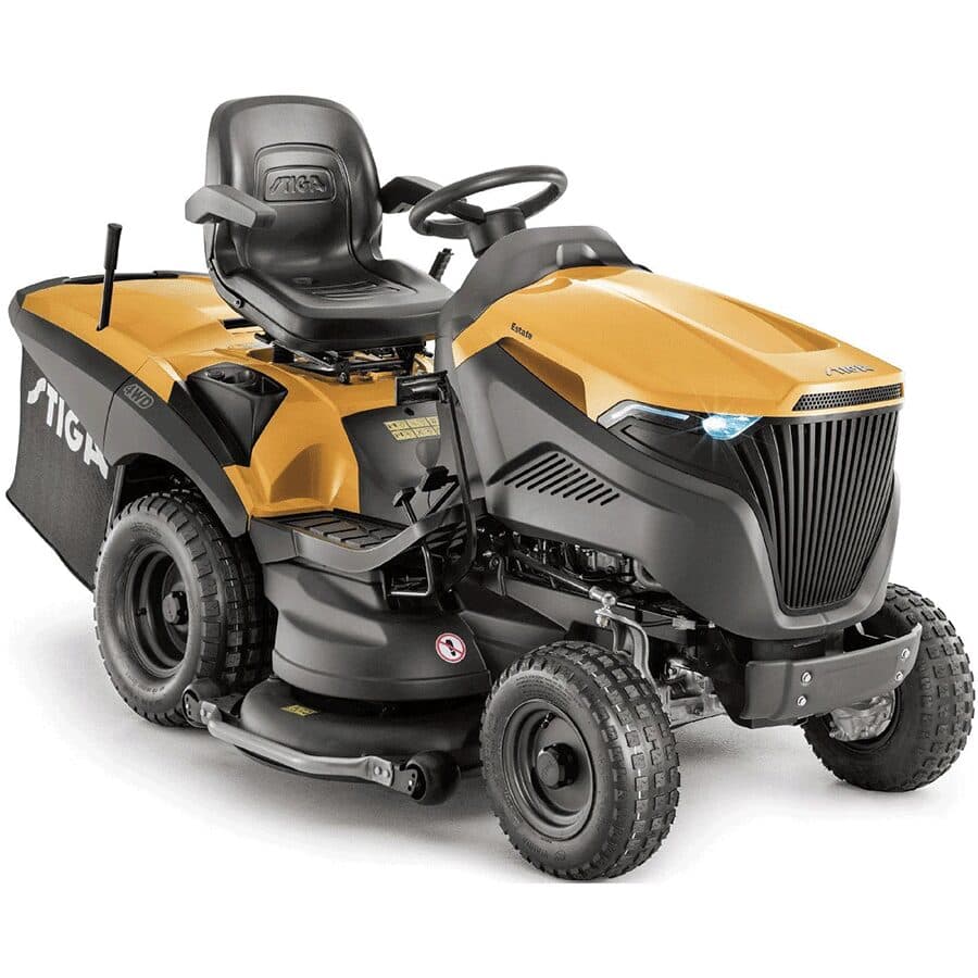 STIGA Estate 9122 MX zitmaaier met vierwielaandrijving en Honda-motor (model 2025)