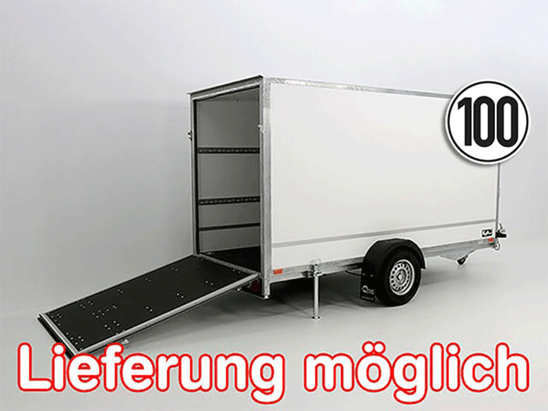Bagageaanhanger BK 146x357cm Hoogte: 180cm 1,3t | Oprijplaat - Nieuw