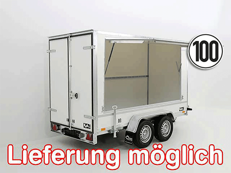 Gesloten aanhanger BK Hoogte: 180 cm 2,0 ton | Verkoopluik - Nieuw
