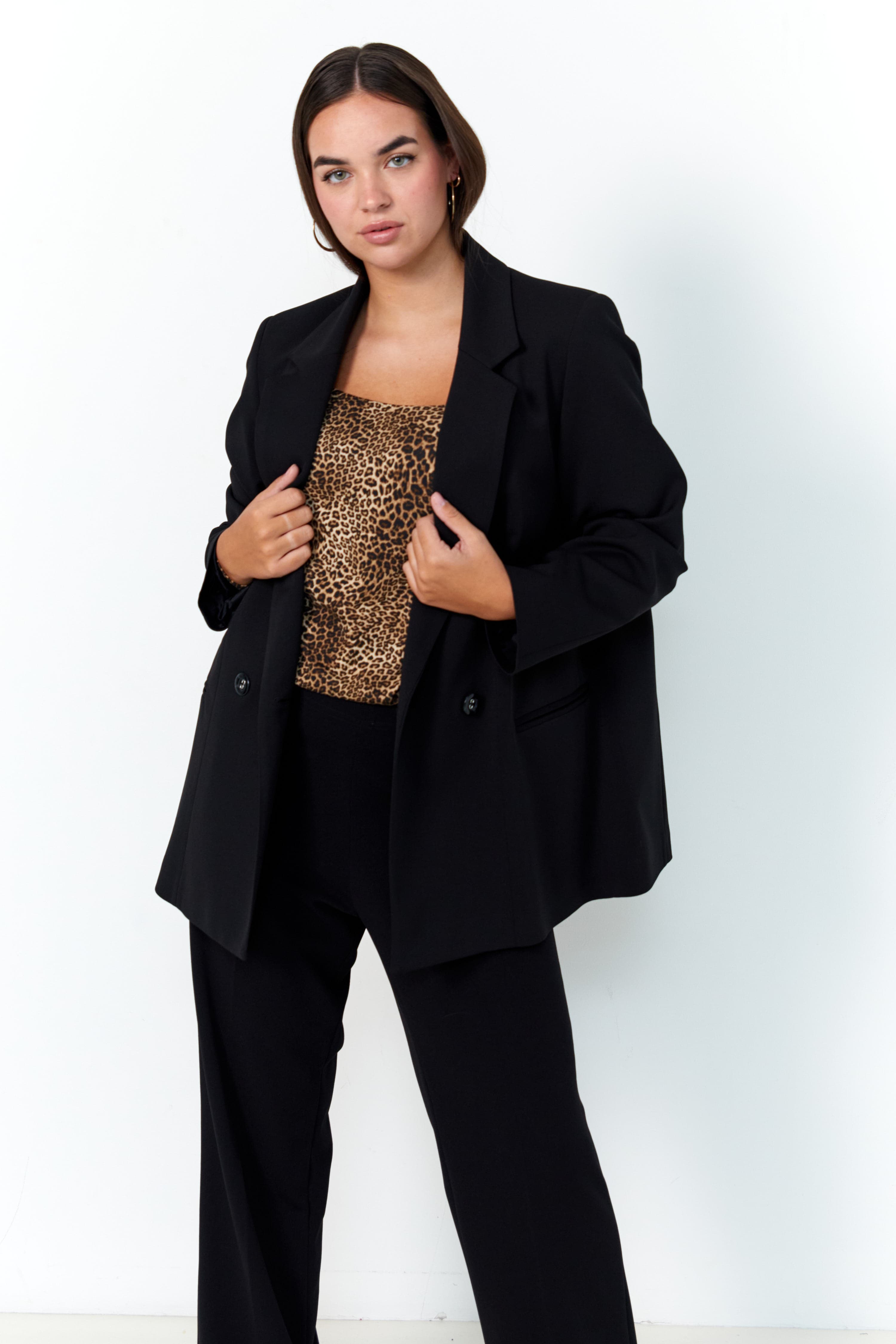 Veste tailleur unie