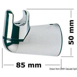 Support orientable pour cloisons