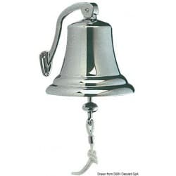 Cloche réglementaire en laiton chromé