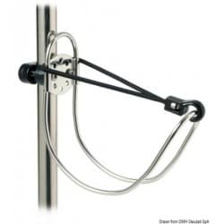 Etrier porte-bouées en inox