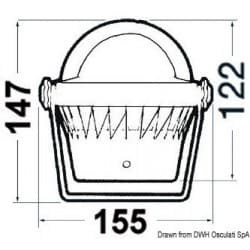 Modèle avec étrier