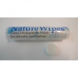 Serviettes compressées (1 tube de 10 lingettes)