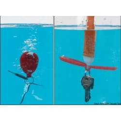 Porte-clés flottant breveté