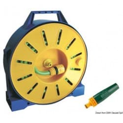 Tuyau en PVC armé sur tambour enrouleur