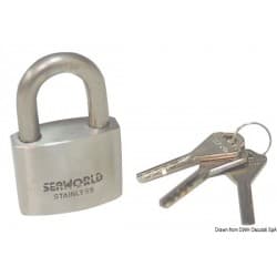 Cadenas lourds anti-crochetage et clé Fisher