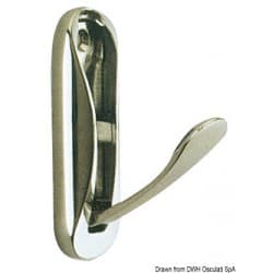 Portemanteau escamotable 75x25mm