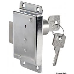 Serrure extérieur en laiton chromé type YALE