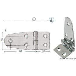 Charnières 2 mm