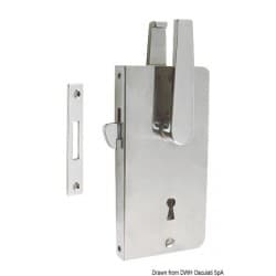 Serrures pour portes coulissantes
