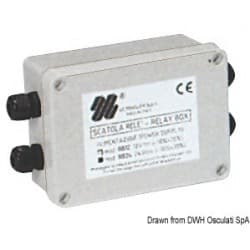 Relais pour inversion du cycle et synchronisation