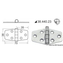 Charnières 2 mm