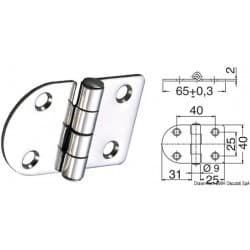 Charnières 2 mm