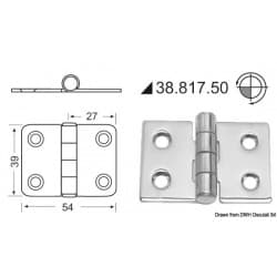 Charnières 2 mm