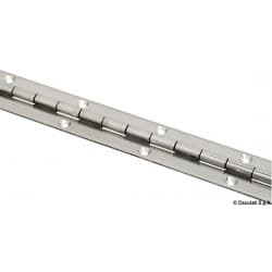 Charnière en inox poli miroir - Barre 2 mètres