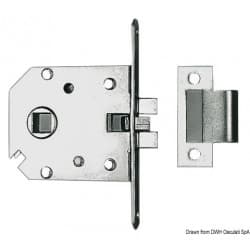 Serrure anti-vibration reversible (D-G) à encastrer